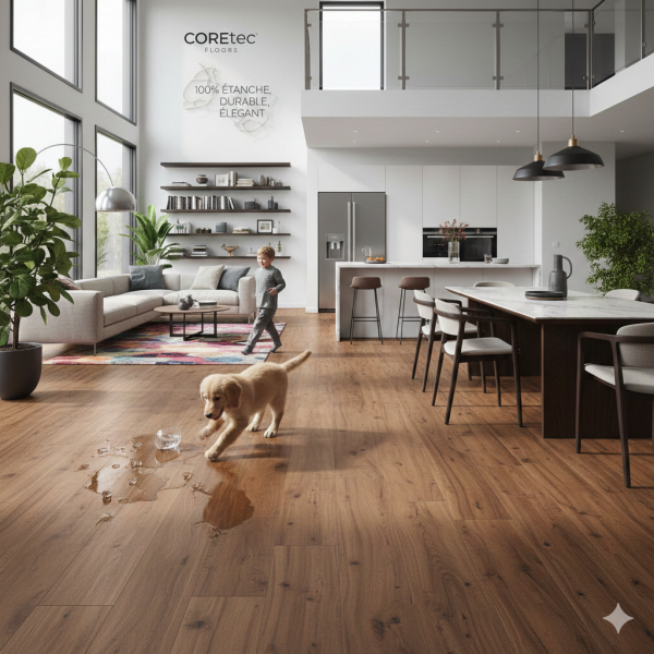 Découvrez COREtec Floors : Le Revêtement de Sol Hybride qui Redéfinit la Sérénité